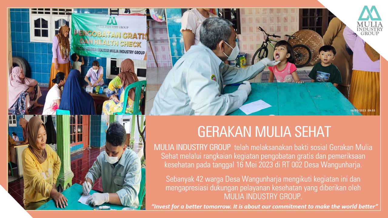 Gerakan Mulia Sehat Pengobatan Gratis & Pemeriksaan Kesehatan